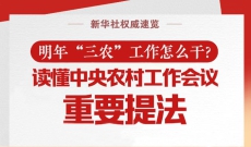 明年“三农”工作怎么干？读懂中央农村工作会议重要提法